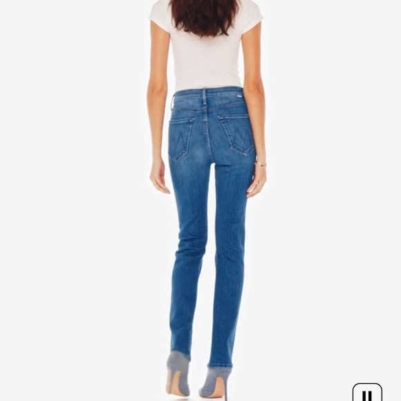 MOTHER Rider Skimp Jeans in Dreamer in High Life - Picture 2 of 13